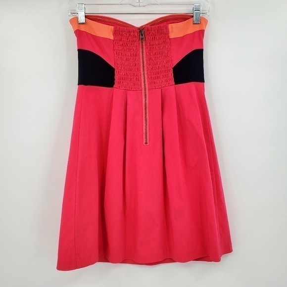 Urban Outfitters Sparkle and Fade Pink Strapless Mini Dress - Picture 3 of 7